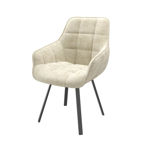 Стул ROMEO MILK BRANDY 2 BK